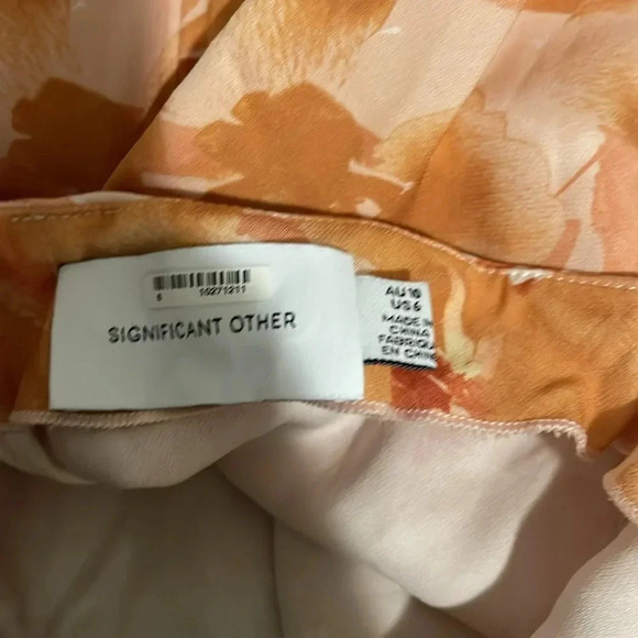 SIGNIFICANT OTHER Maeve Cut-Out Maxi Dress in Scarlett Poppy Floral - Picture 13 of 15